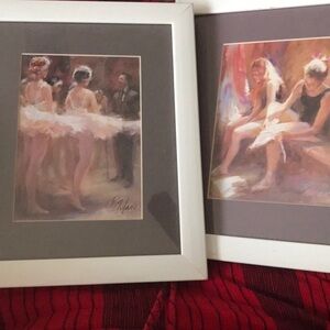 Set of 2 R. Tolan Ballerina prints
